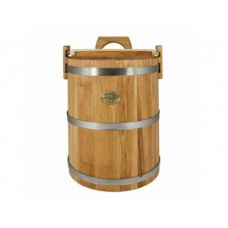 Купить Кадка дубовая 30 л «Бонпос» (обручи из нерж. стали) в Северодвинске