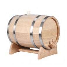 Купить Бочка с краном 25 л Люкс (украинский дуб) в Северодвинске