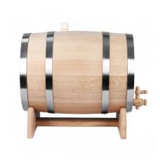Купить Бочка с краном 50 л Люкс (украинский дуб) в Северодвинске