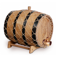 Купить Бочка из кавказского дуба с краном 15 л Премиум в Северодвинске