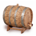 Купить Бочка с краном под старину 15 л Премиум (кавказский дуб) в Северодвинске