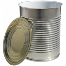Купить Металлическая банка №46 с крышкой в Северодвинске