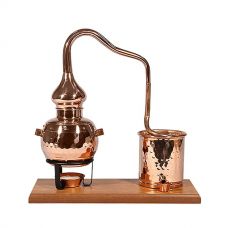 Аламбик сувенирный 0,7 л на деревянной основе в Северодвинске