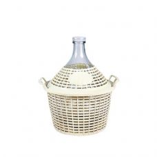 Купить Стеклянная бутыль в пластиковой корзине 10 л в Северодвинске