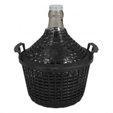 Купить БУТЫЛЬ ИЗ СТЕКЛА В ПЛАСТИКОВОЙ КОРЗИНЕ 5 Л в Северодвинске