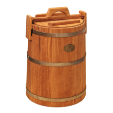 Купить Кадка дубовая 50 л «Бонпос» (обручи из нерж. стали) в Северодвинске