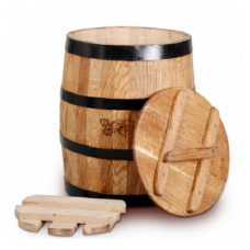 Купить Дубовая бочка для засолки 25 л "Премиум" в Северодвинске