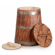 Купить Кубельчик под старину дубовый 25 л (кавказский дуб) в Северодвинске