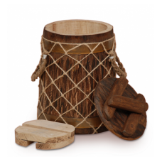 Купить Кубельчик для засолки под старину дубовый 4 л (кавказский дуб) в Северодвинске