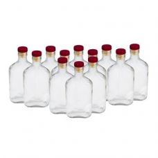 Купить Комплект стеклянных бутылок «Фляжка» 0,25 л (12 шт.) в Северодвинске