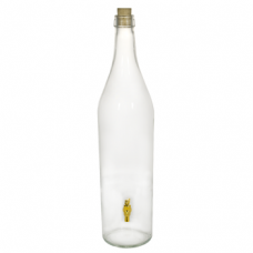 Купить Стеклянная бутылка «Русская четверть» 3 л с краном в Северодвинске