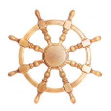 Купить Штурвал сувенирный средний (береза, лакированный) в Северодвинске